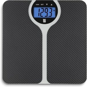 Weight Watchers Scales by Conair Scale for Body Weight, Digital Bathroom Scale with BMI in Black